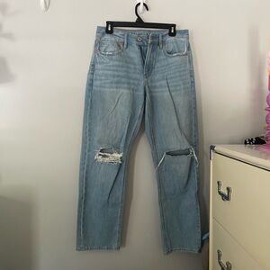 american eagle ripped jeans size 6